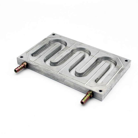 تصميم عداء لوحة باردة سائلة من الألومنيوم