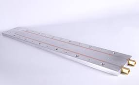 Long plate type liquid cold plate لوحة طويلة من نوع لوحة باردة سائلة