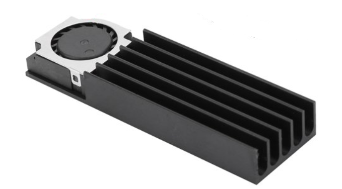 Heatsink and fan design without bypass تصميم غرفة التبريد والمروحة بدون تجاوز