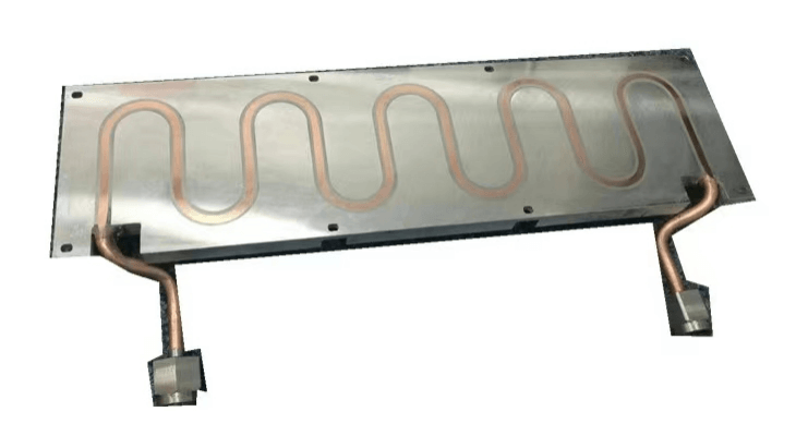 ألواح مبردة بالماء بأنابيب نحاسية