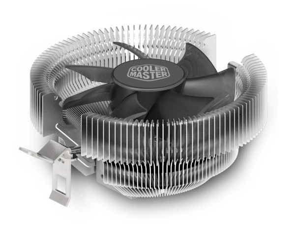 Down-pressure air-cooled radiator مشعاع مبرد بالهواء ذو ضغط سفلي