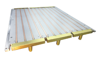 لوحة مبردة بالماء مدمجة بأنبوب نحاسي