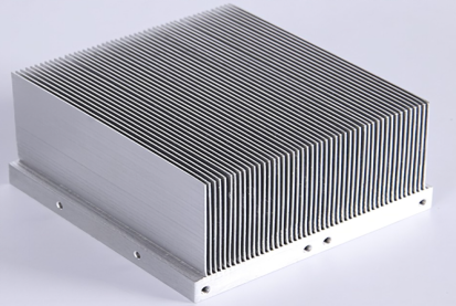 Skived Fin مخصص بالوعة الحرارة الألومنيوم