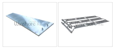 how to customized water cooled plate-1 كيفية تخصيص لوحة تبريد المياه -1