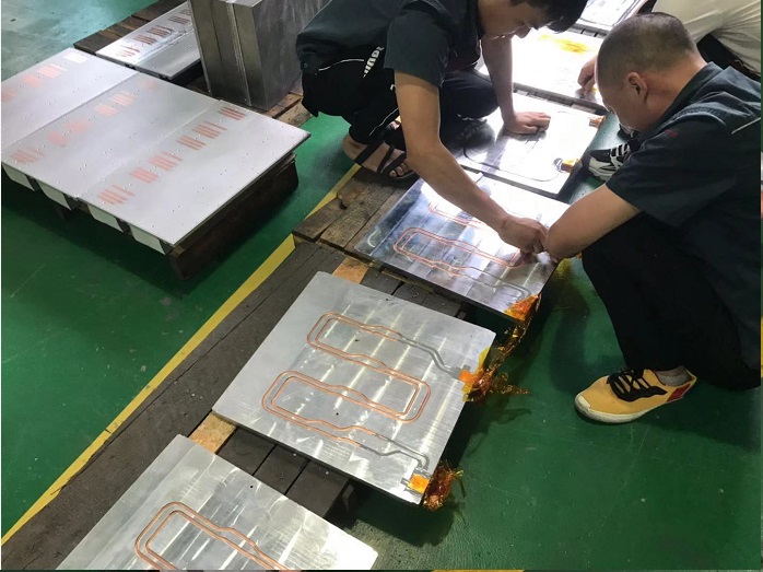 water cooling plate لوحة تبريد المياه