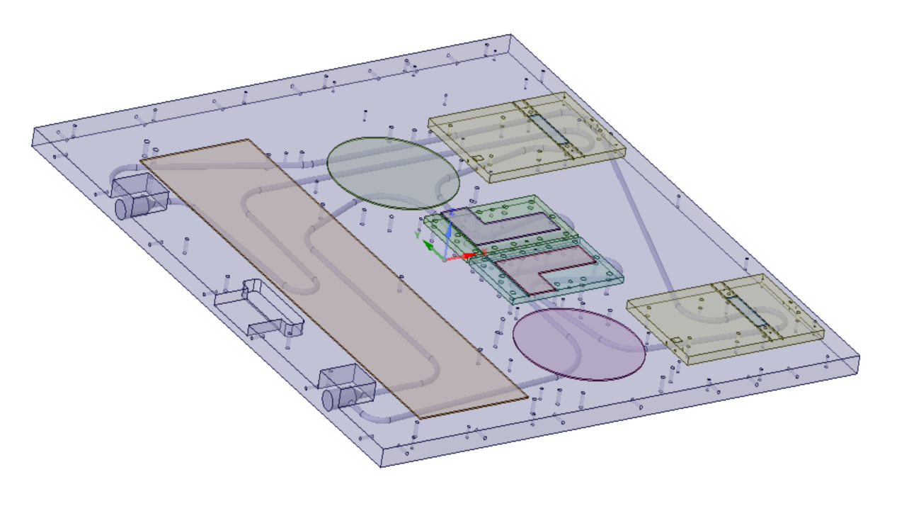 يتم استخراج نموذج التدفق من برنامج Ansys16.0 SCDM
