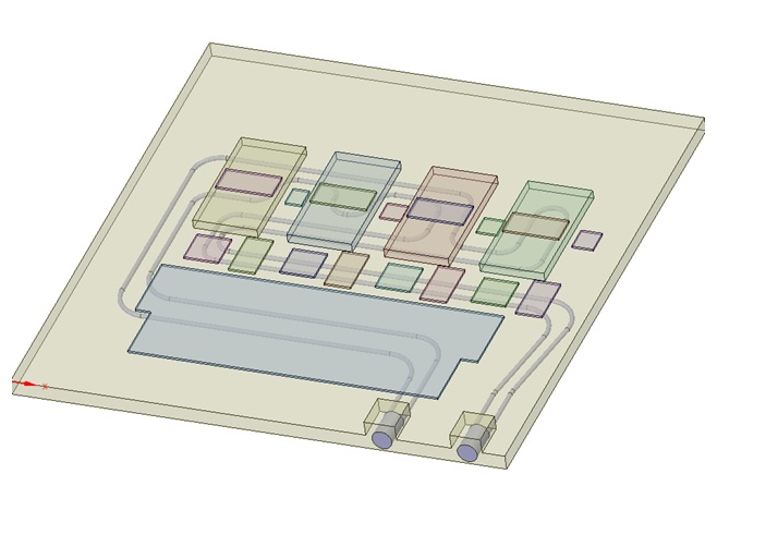 ألواح تبريد المياه