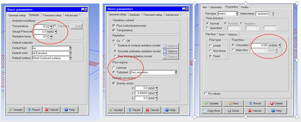 إعدادات المعلمة 1