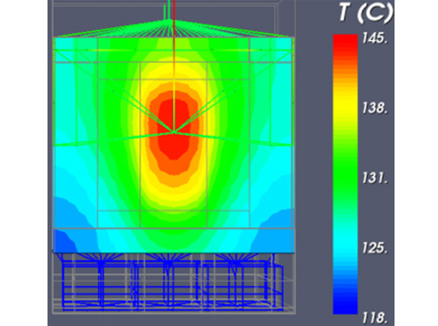 تبريد الهواء القسري بالوعة الحرارة