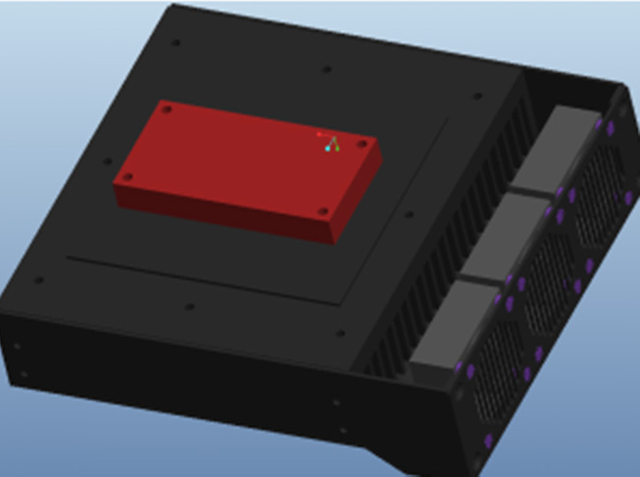 تبريد الهواء القسري بالوعة الحرارة