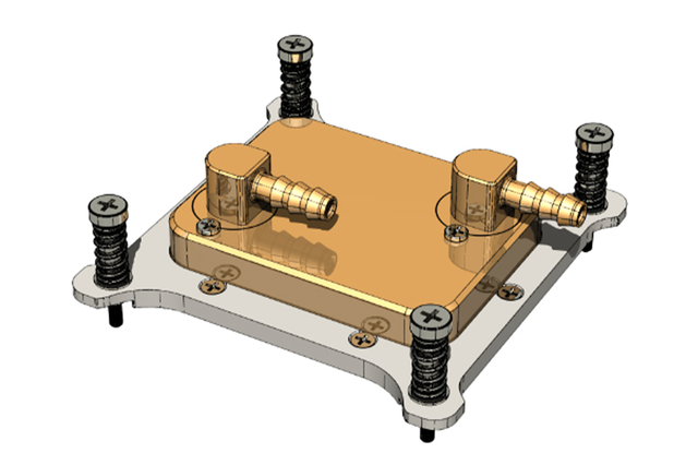 لوحة باردة لـ LGA 115X