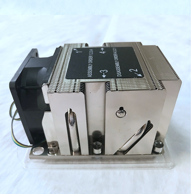 خادم الكمبيوتر 2U بالوعة الحرارة