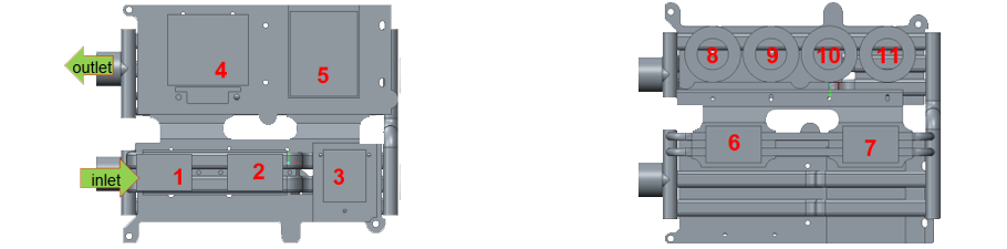 مكبر للصوت بالوعة الحرارة 